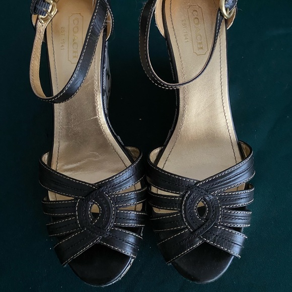 Coach Wedges - Picture 2 of 2